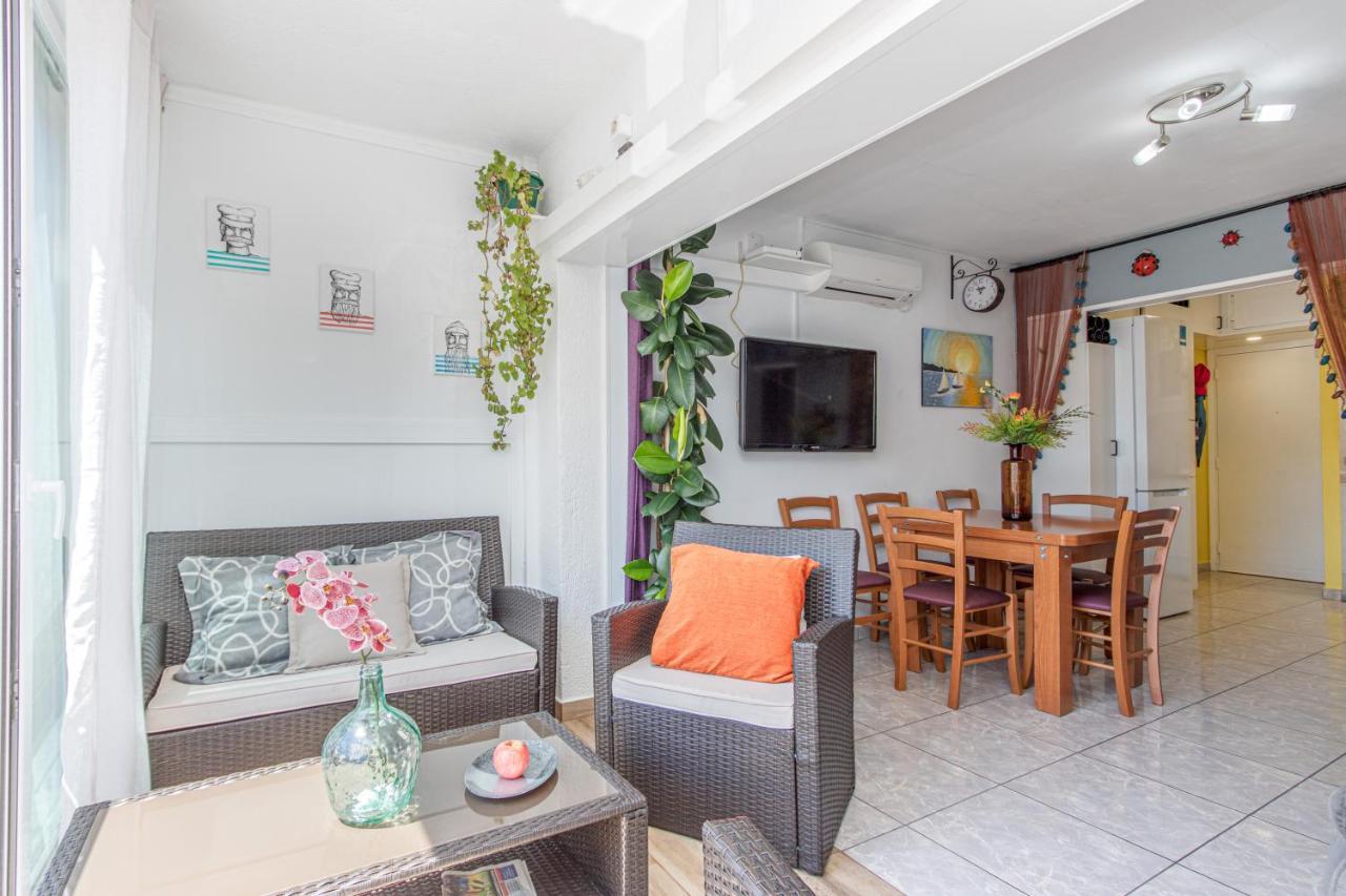 Sand1-Apartamento En La Playa, Centrico, Parking Y Clima Leilighet Roses Eksteriør bilde