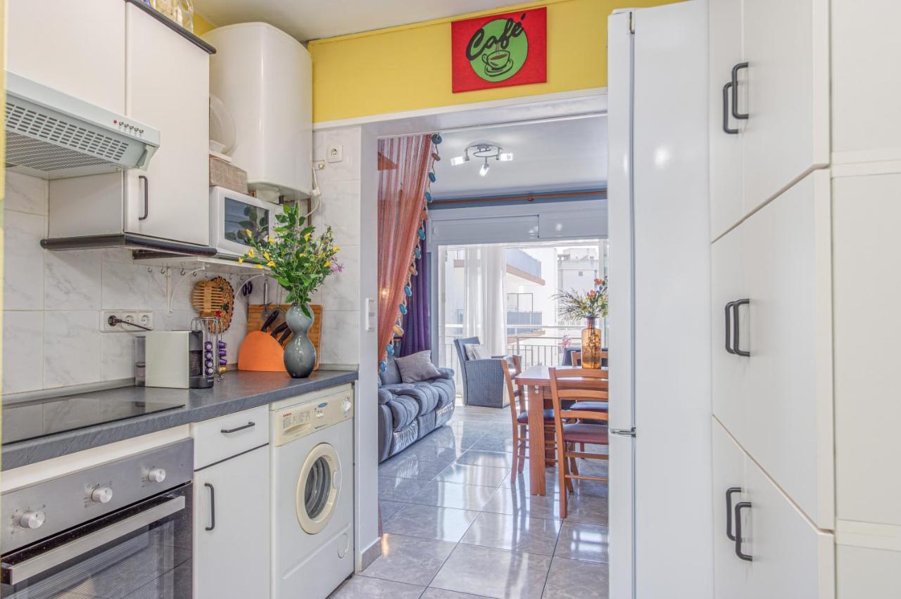Sand1-Apartamento En La Playa, Centrico, Parking Y Clima Leilighet Roses Eksteriør bilde